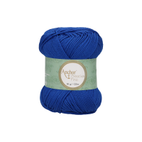 Novelo de Linha Creativa nº 8, cor 201 azul Novelo de Linha Creativa nº 8, cor 201 azul